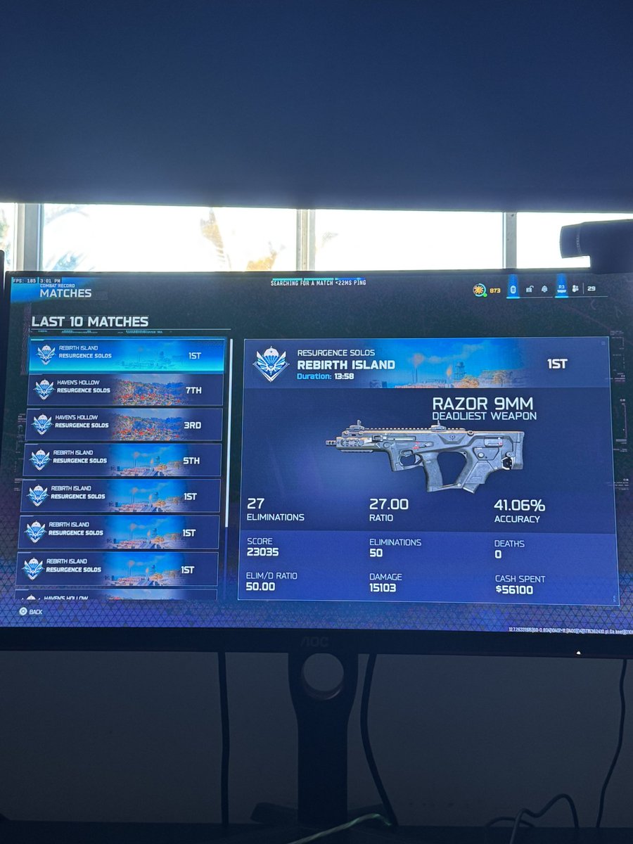 GunniAU's tweet photo. @Metaaphor i got 50 in just solos resurgence. reckon that’s world record? https://t.co/IJfhDCfwKG