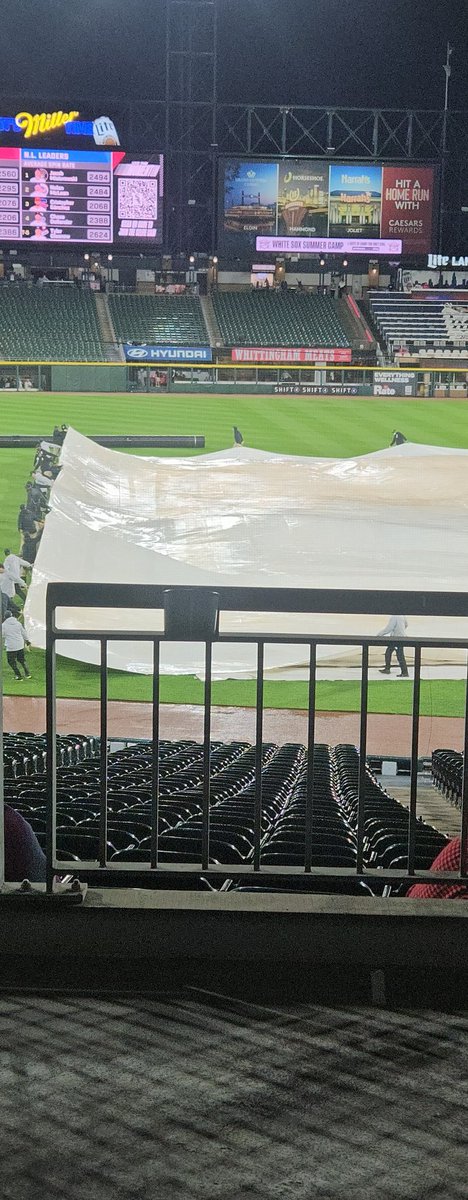 TheRealSoxChic's tweet photo. Tarps coming off, let's crucify some angels π π€£π€¦ββοΈ sorry, that was tastelessπ« π Go Sox!!!! #WhiteSoxVsAngels #SoxChic #LGWS https://t.co/w4ikeUSI2k