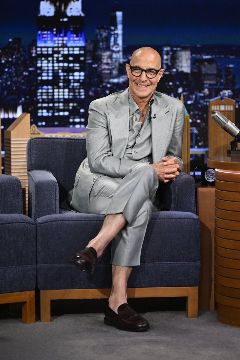 Stanley Tucci on ‘The Tonight Show Starring Jimmy Fallon’ tonight.