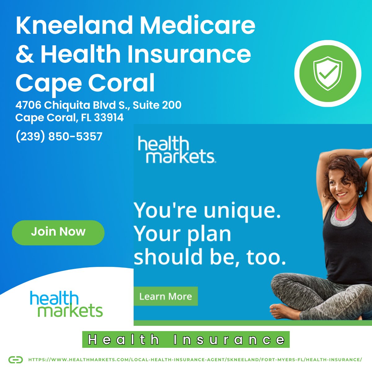 kneeland_m911's tweet image. Health Insurance in Cape Coral - Kneeland Medicare &amp;amp; Health Insurance Cape Coral

healthmarkets.com/local-health-i…

Kneeland Medicare &amp;amp; Health Insurance Cape Coral
4706 Chiquita Blvd S., Suite 200
Cape Coral, FL 33914
(239) 850-5357

maps.app.goo.gl/UeMXaejpeFc6uo…

#HealthInsurance
