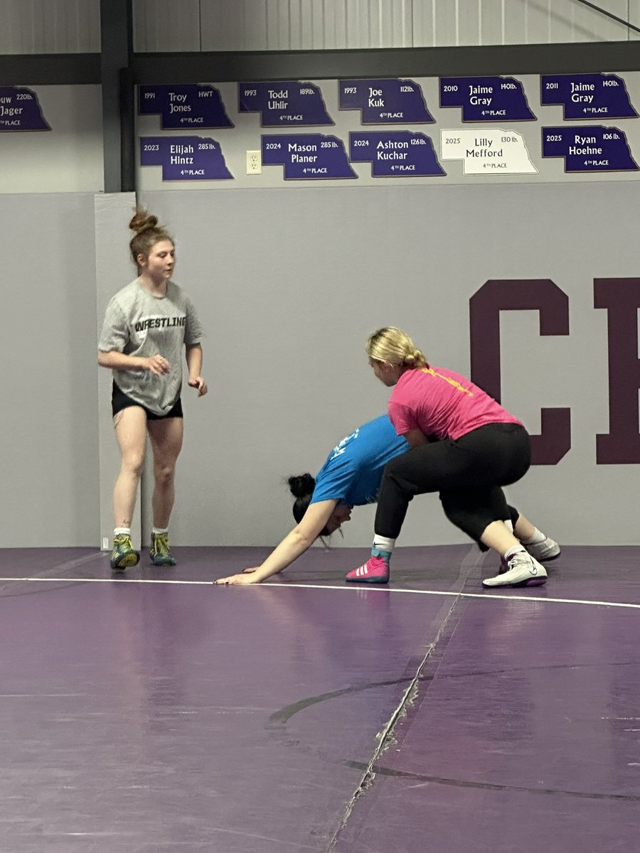 BCYthWrestling's tweet image. Afftynn Stusse was at practice tonight showing some Freestyle moves to the Braves &amp;amp; Bravettes before Freestyle State this weekend! #BuiltDifferent