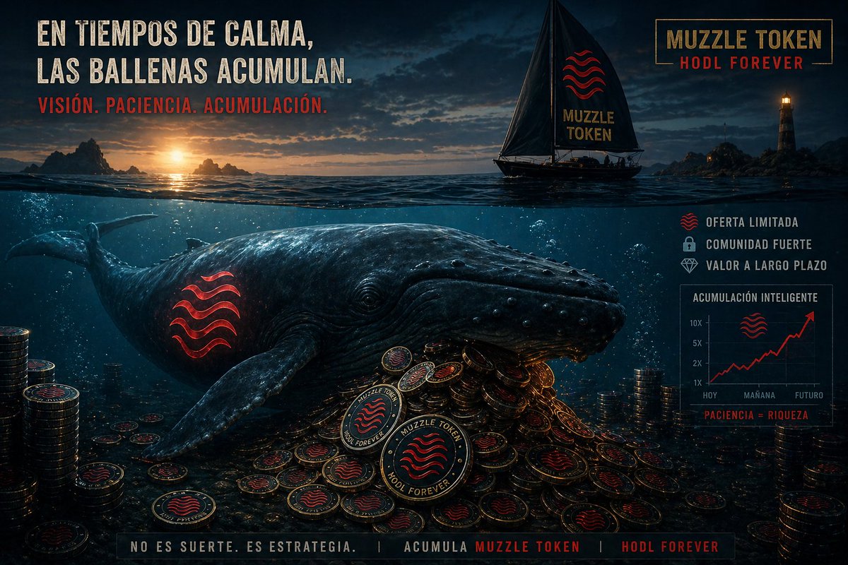 EstebanAgu57796's tweet photo. Mientras los demás tienen miedo.

Las ballenas acomulan mas  Token $Muzz.

El suministro se acaba y la gente no se da cuenta de eso.

¿Que opinas, nos comemos los que quedan de una vez?
😈 https://t.co/oznQQUOVAR