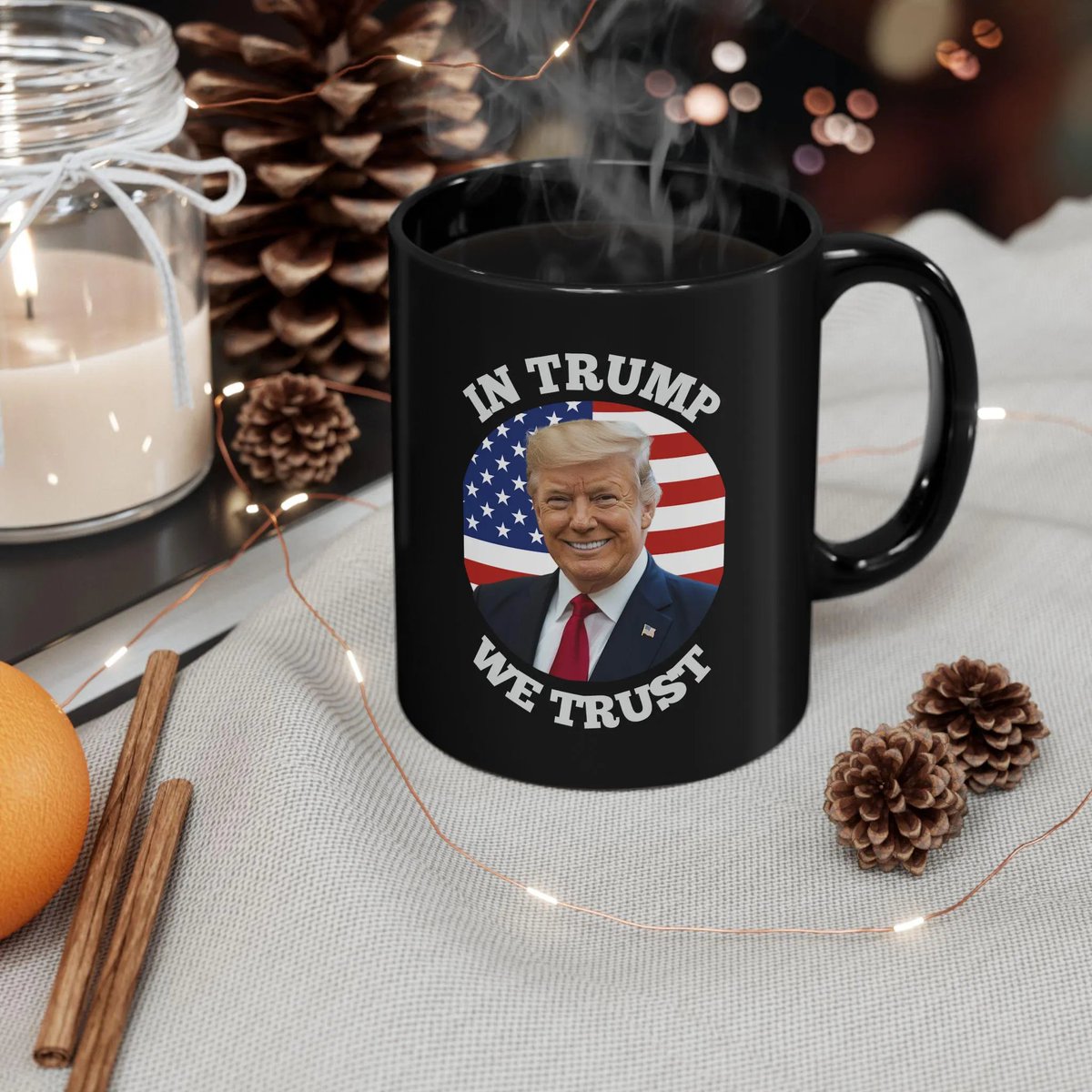 max_associates's tweet image. In Trump We Trust Ceramic Mug, American Pride Coffee Cup, by MaxAssociates $22.00-$23.00
20% off orders over $20 and free shipping in the USA!
#MAGA #Trump #USA #America
 etsy.me/4a4LLTP via @Etsy