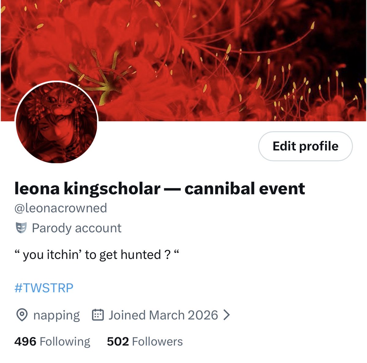 leona kingscholar — doppel event tweet media