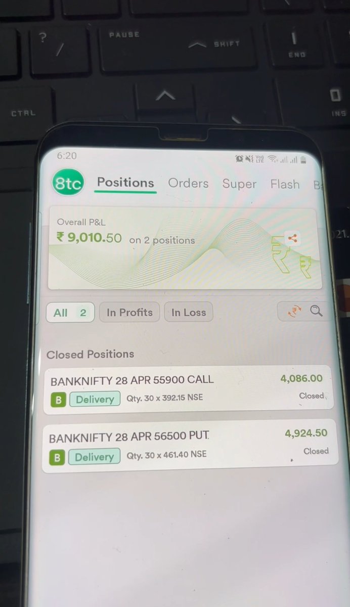 priyasingh8373's tweet image. 27-April-2026 | Daily Compounding Update
P&amp;amp;L:₹9k
LOT size : 1 (one )

#nifty
#stock 
#trading
#trade
#accurate 

Day 12