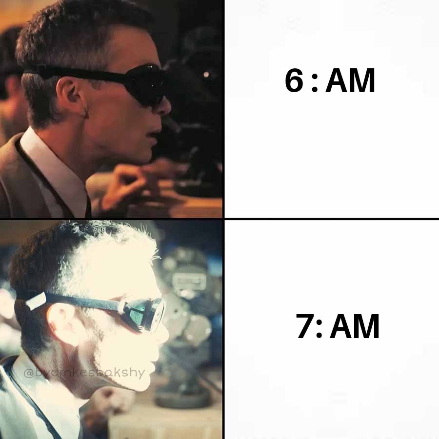 Summer mornings in India ☀️😭