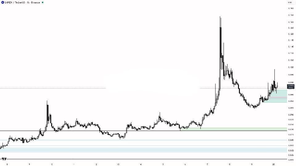 Pr0fitconscious's tweet image. $SAPIEN/USDT #buy and hold big Move soon 🤑🤑🚀🚀