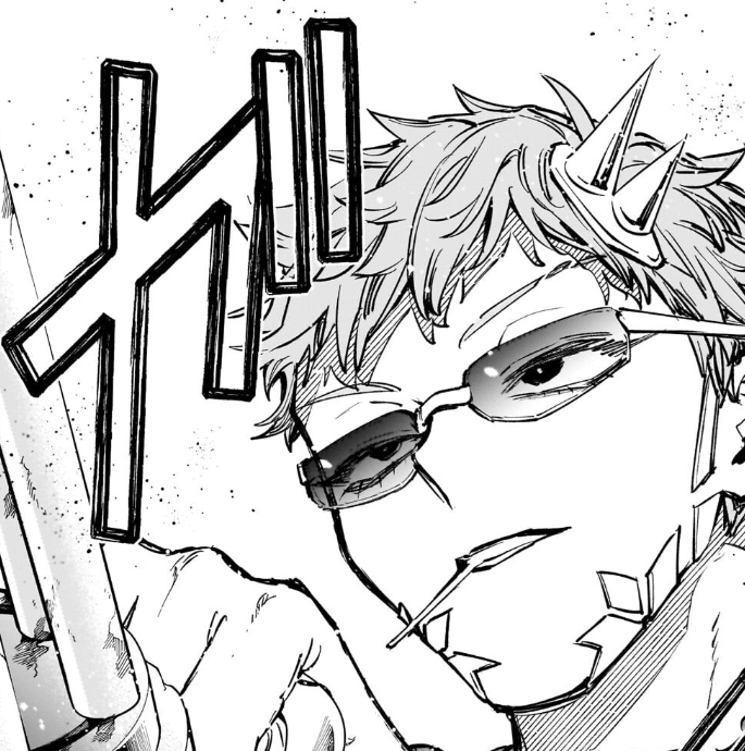 yakumo03231006's tweet image. 週刊少年ジャンプ【wj22】【wj23】

【魔男のイチ】

原作：西修
作画：宇佐崎しろ

第80狩【裏切り者】【全19P】

【違和感】

🔫｜弾丸の魔女 アマドロ･リボンキャンディ｜🔫

2025年40号【第48狩】新たな予言

【魔女会議】彼女の【瞳】

目の表現が違っていますが、

これは……。

#IchiTheWitch