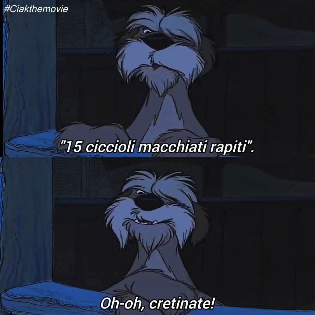 germanshepard8's tweet image. "È meglio controllare, colonnello." ❤️

#Lacaricadei101 (1961)
#Disney 
#28aprile