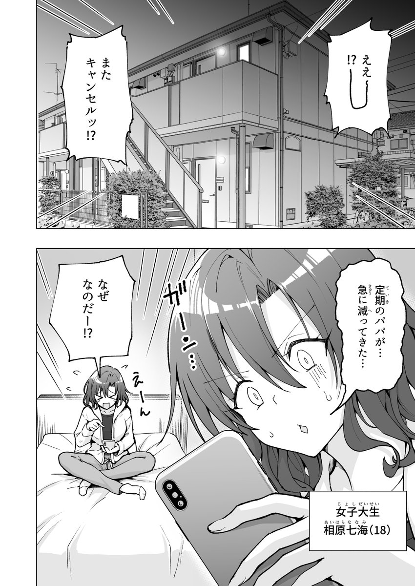 🔞エロ育成ゲームを作るためにパパ活女子達と楽しんじゃうオジサンの話❤️2 