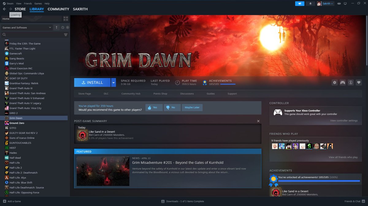 Sakrith2's tweet photo. A few games I 100%'d recently https://t.co/POVU8q6J3Z