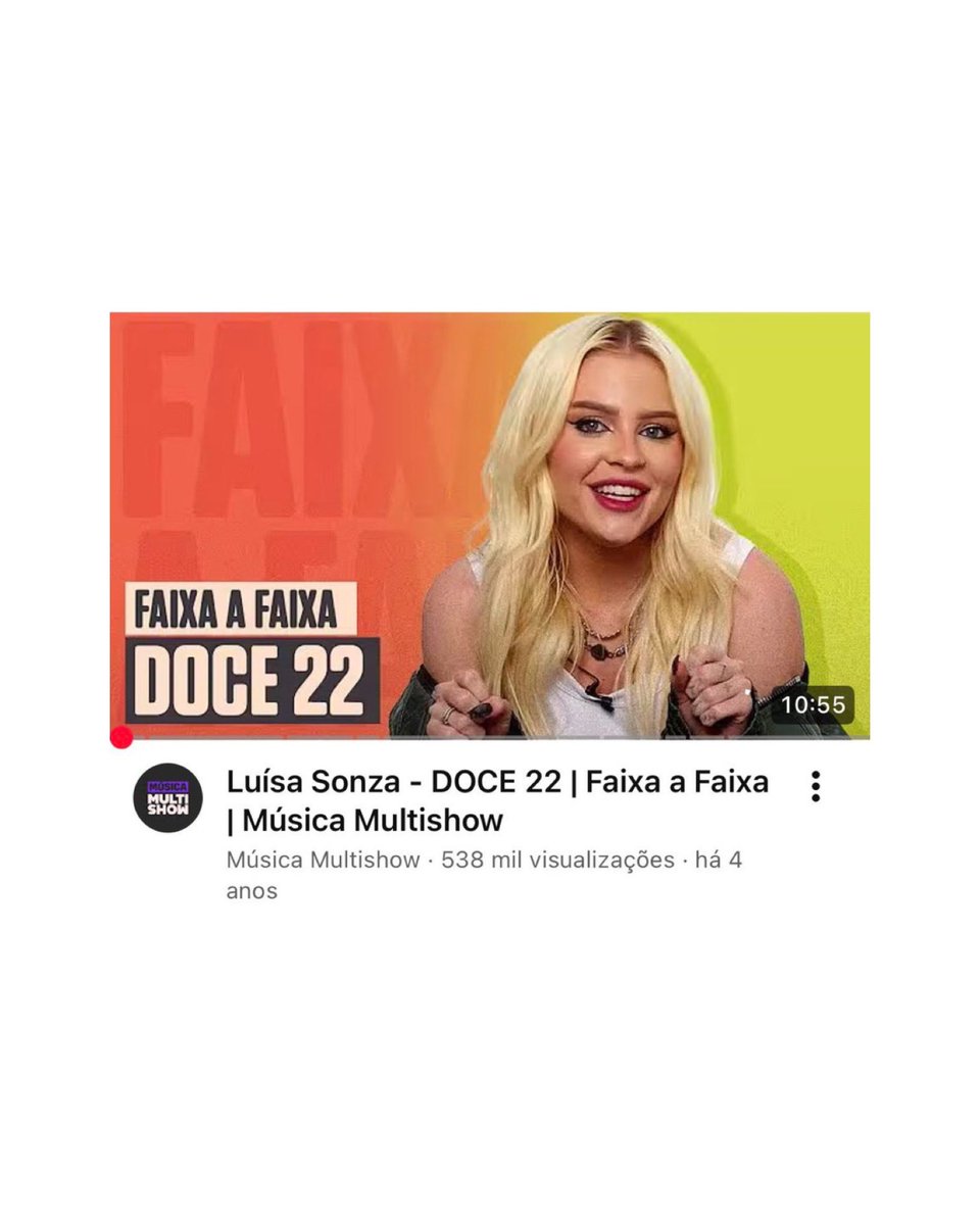 Infos Luísa Sonza tweet media