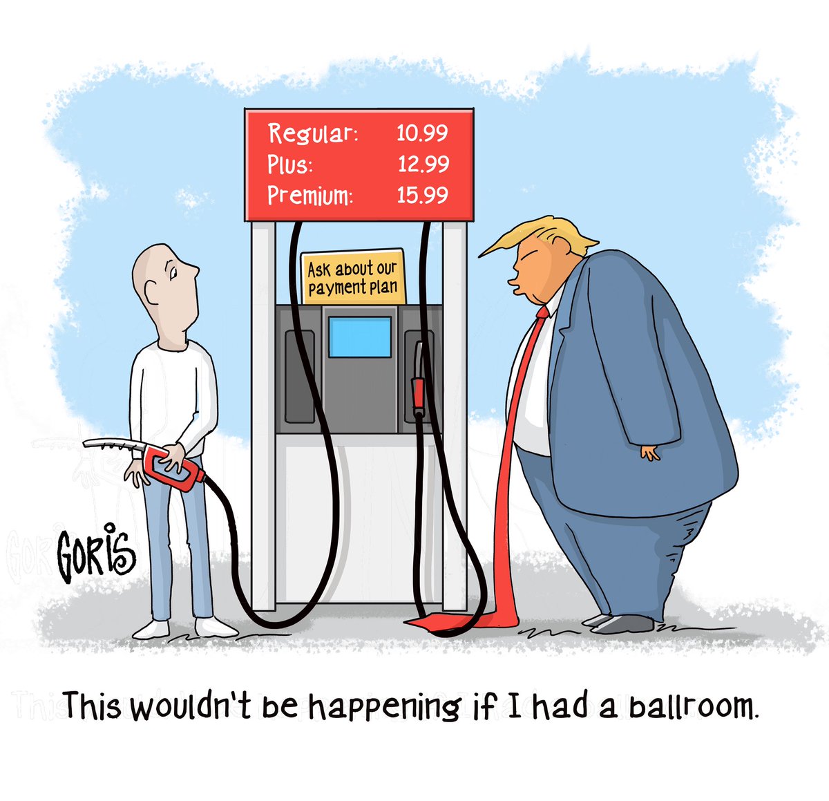 RT by @mikenov: The solution #ballroom #gasprices pic.