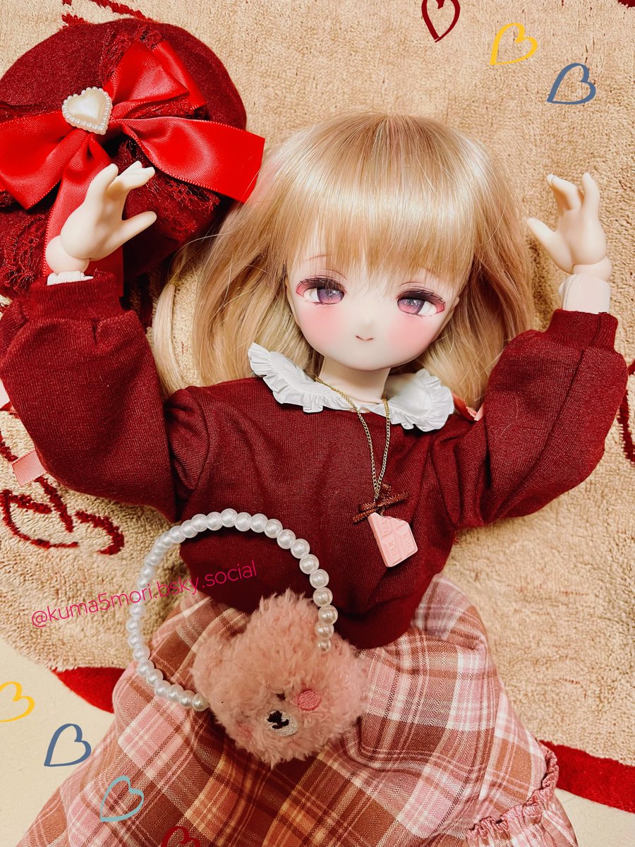 素敵な1日になりますように🌸 #うめよっこ #Dormirdoll