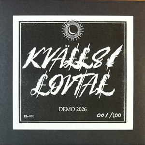 RECORDSHOPBASE's tweet photo. KVÄLLS LOVTAL / 1st DEMO (CD) 2026年5月22日発売予定!!
ex-VINDICTIVESの2人と、RAW DISTRACTIONS、BLACK AND WHITEのメンバーが結成した新バンド"KVÄLLS LOVTAL(クヴァールス・ルータル)"の2曲入り1stデモCD!! 白ジャケ100/黒ジャケ100、ナンバリング入り、限定200枚!!
https://t.co/2IPbFsINg1 https://t.co/0UpfGFpCZ3
