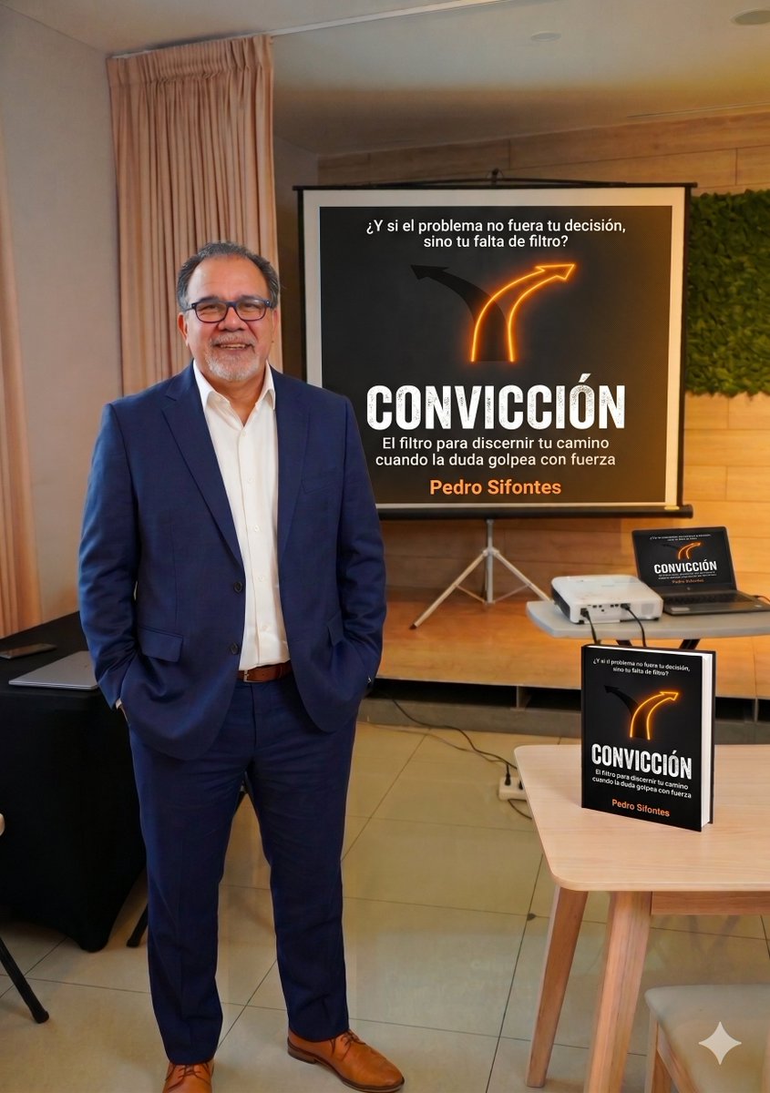 psifontes's tweet photo. ¿Y si el problema no era tu decisión, sino tu falta de filtro? CONVICCIÓN te ayuda a discernir cuando la duda golpea fuerte. 📖🙏 https://t.co/XSvdQvzqAw