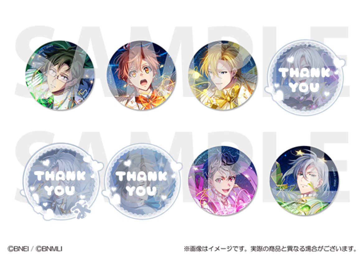 ntrhk8's tweet photo. 【譲渡】アイドリッシュセブン アイナナ 16 STAR SIGNS UR 缶バッジ B クリアカード クリカ

【譲】
缶バ：大和 三月 ナギ 百 千 各12
クリカ：一織 大和 三月 環 壮五 ナギ 陸 天 百 千 虎於 巳波 トウマ 悠 各1

【求】定価+送料

缶バ12box､クリカ1box予約済
検索からでもお気軽にお声掛けください https://t.co/eoQDCJBd3G