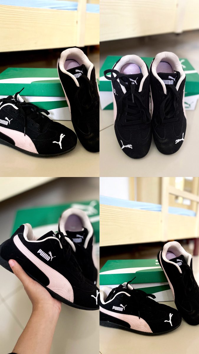 lostinhurt10's tweet image. WTS PUMA Speedcat OG Black Mauve Mist Pink
Size : 39
belum ada setahun beli, useless jarang dipakai...
box masih ada

💸 Price: 600.000 (masih bisa nego tipis)
📦 Open via Shopee (biar aman &amp;amp; trusted)
If you’re interested, feel free to DM me💓
#zonauang #zonajajan #puma #wts