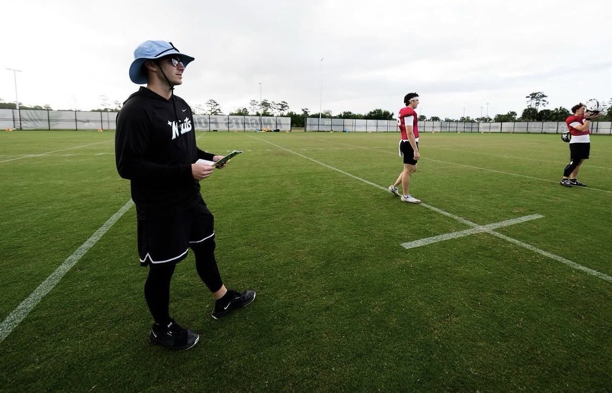 InitBrand's tweet photo. Coach @McKenzieMil10 rockin with our boonie hats &amp; UCF interchangeable patches all Spring Ball 🏈🔥 #YourHatCanDoMore Get INIT: https://t.co/msYzap0NLq https://t.co/xyZ3A7HvXV