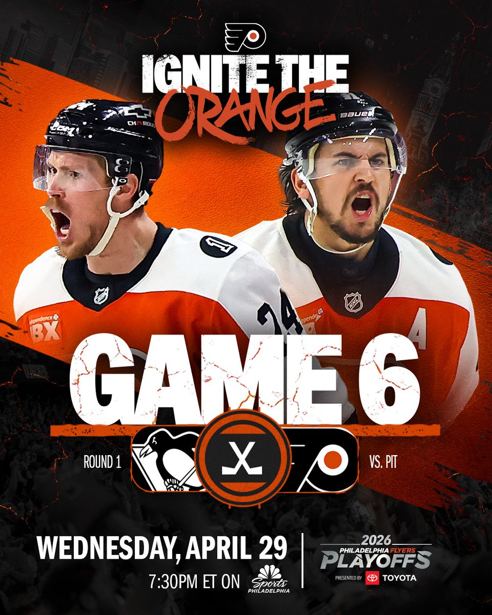 x - Philadelphia Flyers tweet media