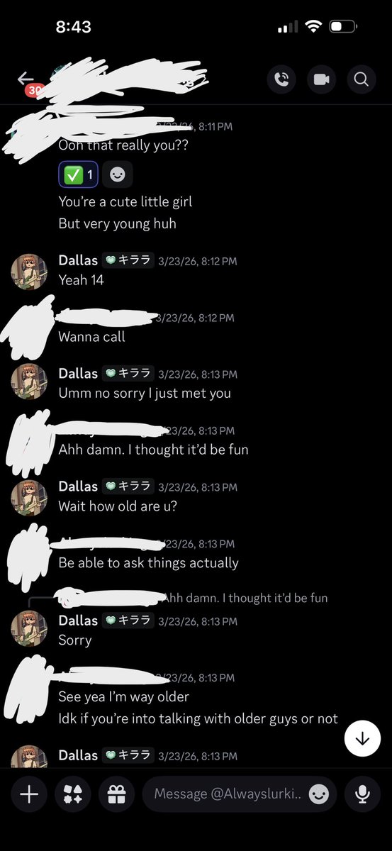 rodyLamoree__1's tweet image. Was I groomed or nah? This was like my 2nd to last grooming ig idk…i learned he was 33….during the call he tried showing me his dick, called me good girl, and was really weird, he wanted to see my body and my chest #vent