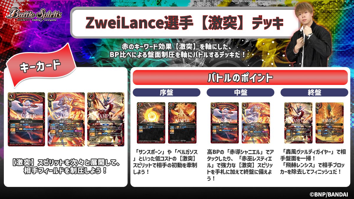 デッキ紹介】 『#バトラーズコロシアム』優勝の #ZweiLance(@ZweiLance