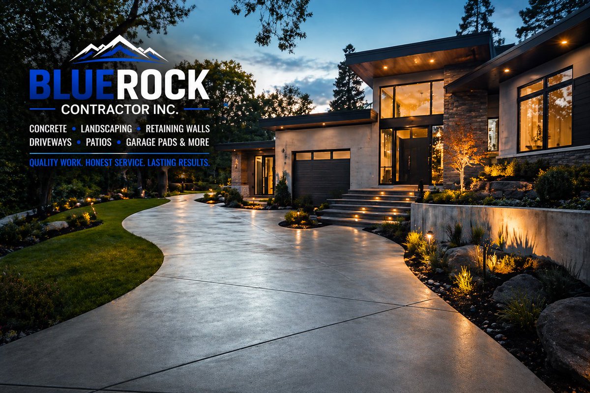 BlueRockyyc's tweet image. BlueRock Contractor Inc. 🌿🏡 #local company.
We specialize in professional #concrete &amp;amp; #landscaping services
