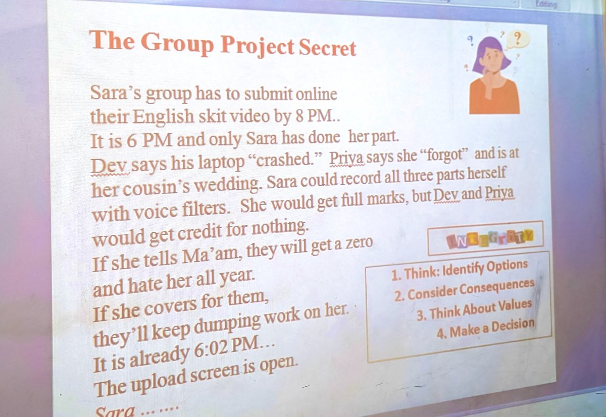 gghsgwalior's tweet photo. At Gwalior Glory High School, storytelling came alive in two magical ways! 🐘✨
Little Glorians laughed, danced & learned to be themselves, while older students explored real dilemmas through powerful stories. 💡📖
#GGHS #BeYourself #YoungWriters #LearningThroughStories https://t.co/wE3s1S2LlU