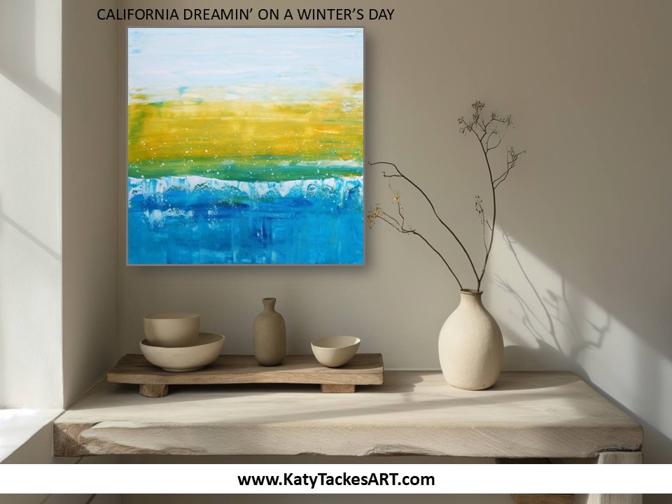 TruthIsWithin0's tweet image. CALIFORNIA DREAMIN' ON A WINTER'S DAY
View the gallery: KatyTackesART.com
#KatyTackesART #artgallery #artlover #artcurator #contemporaryart #artcollector #abstractart #modernart #artoftheday #artforsale #artlovers #abstractpainting #naturelover #ModernLandscapeArt
©KTART