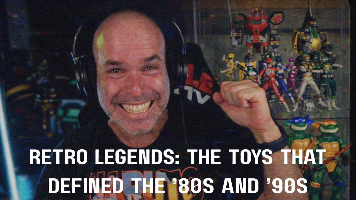 ELWolfPRX's tweet photo. Something Different Tomorrow. Retro Legends: The Toys That Defined the ’80s and ’90s.   A full dive into the icons that shaped a generation — Power Rangers, TMNT, classic action figures, and the era that built our imagination. Link in comment #retrolegends #90skids #80stoys https://t.co/kiqDHiWNTF