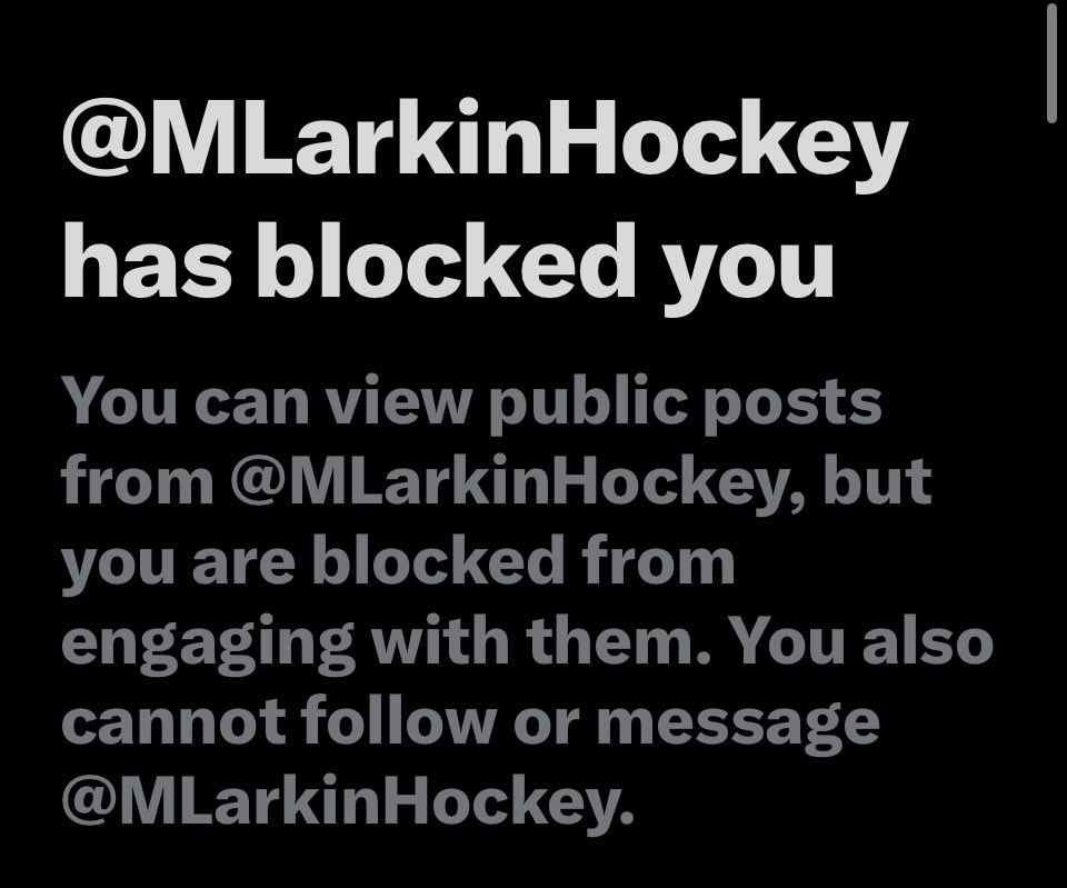 This guy doesn’t know puck. When he gets called out for being a liar he will block you.