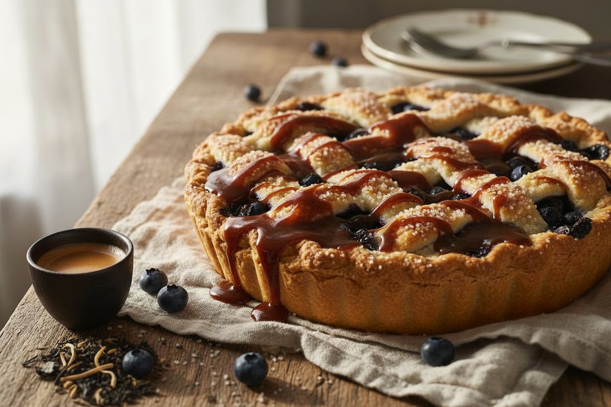 What happens when world-class specialty coffee meets a beloved American classic? You get our Blueberry Coffee Pie — a refined, flavor-forward dessert that showcases the natural fruit notes of our Ethiopian Guji Suke Quto coffee and the floral elegance of our English Rare tea.