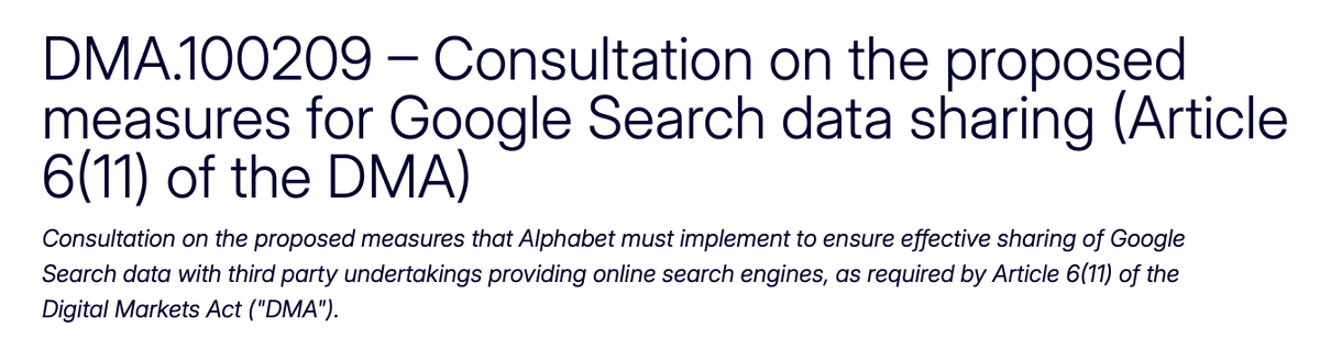 michelportier80's tweet photo. Voor wie het nog niet wist: De EU wil Google gaan verplichten al zijn interne zoekdata (ook van jou!) via API's te delen met derde partijen, die hun beveiliging uiteraard  goed op orde hebben. Privacy en datalek nachtmerrie. Je kunt via de internetconsultatie bezwaar aantekenen. https://t.co/g3dx5z7Rjd