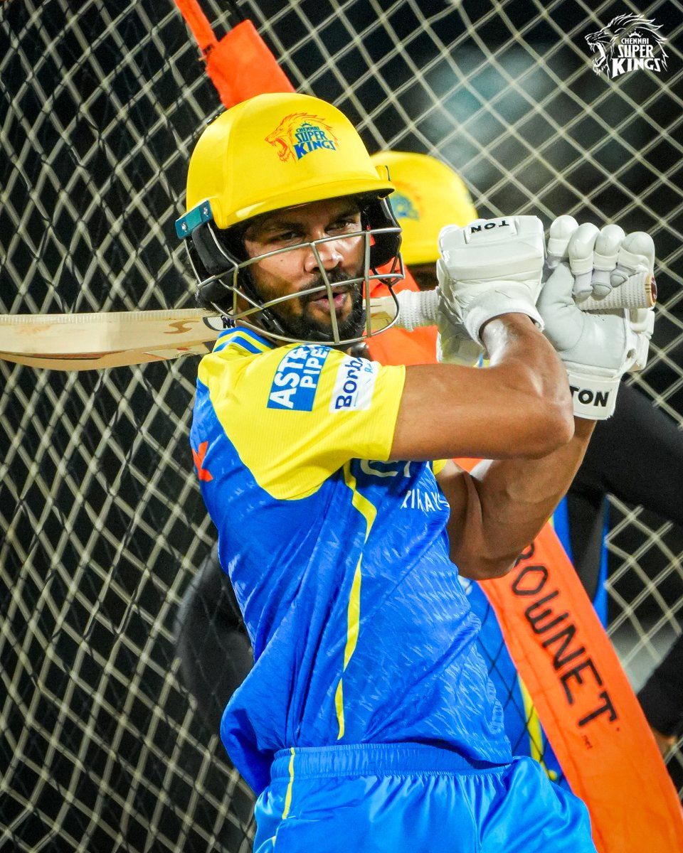 ChennaiIPL's tweet image. Back at it 💪

#WhistlePodu #Yellove