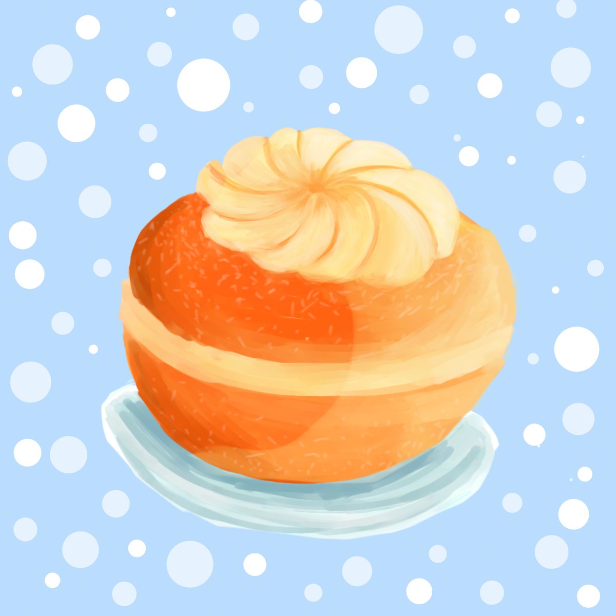 Illumiosa's tweet image. Donut 🍩🧁

#digitalart #study #donut