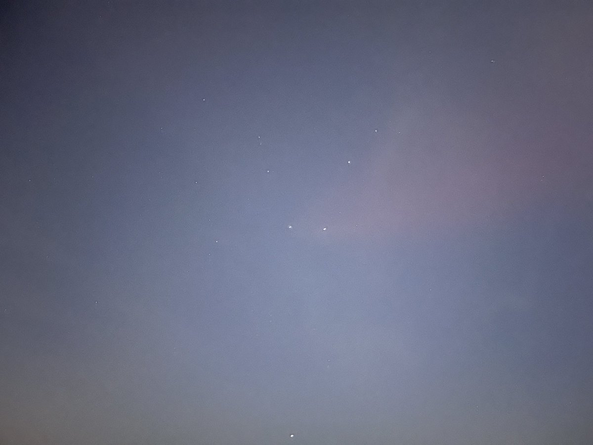 DKerman_KSA's tweet photo. caught the @ulalaunch LEO Atlas V from a few miles south of Sandy Hook NJ. Plume visible right after BECO then tracked Centaur until it faded into thick horizon air ~T+14m. Even could see 1st stage a good while leading on the 2nd! (Arcturus circled red) - used Celestron 25x100s https://t.co/QWvfYE3l3l