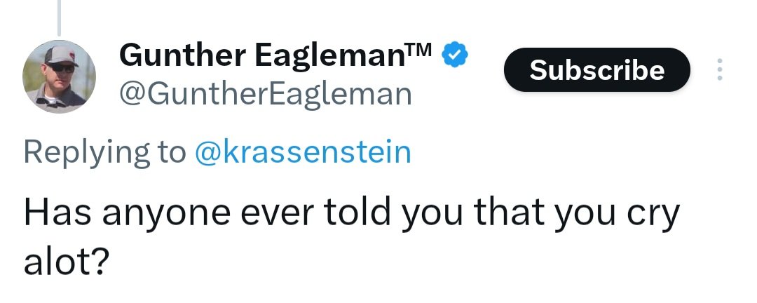 FuckMump's tweet photo. @GuntherEagleman #FirstAmmendment https://t.co/R0LuCLxgqe