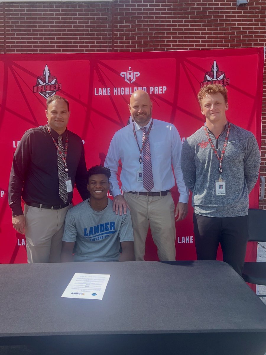 lhpsbasketball's tweet image. So proud of RJ Ingram for turning his goals into reality &amp;amp; taking the next step in his journey at @Lander_MBB. His dedication, toughness &amp;amp; commitment to the process have made a lasting impact on our program. Amazing way to cap off a special Senior Year! Congrats @Rtrae3! #WE ⚔️🏀