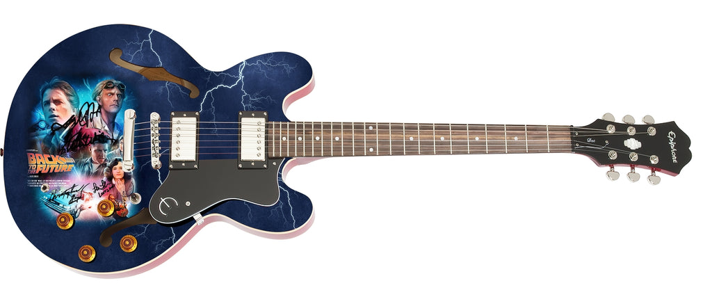 autographpros's tweet image. Check out this autograph 😍 Back To The Future Cast Signed Framed Display Graphics Photo Guitar ACOA 😍 
by Autograph Pros 
Shop now 👉👉 shortlink.store/n4szveztdv1k
#autographsforsale #autograph #autographs #autographedguitar #autographpros #signed