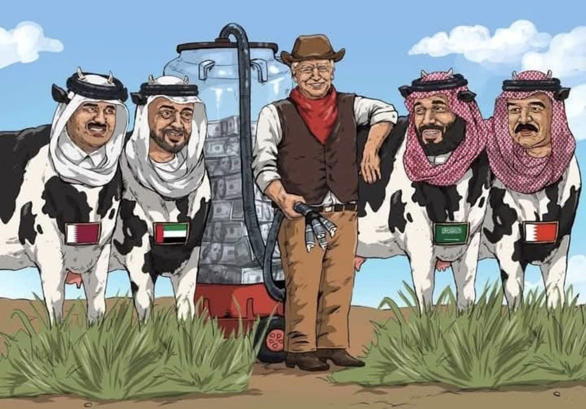 HasanHarb313's tweet image. All #US-#Israeli aggression on #Iraq, #Syria, #Lebanon, #Yemen,  and #Palestine, as well as the wars on #Libya and #Sudan, have been supported and funded by #GCC pedophiles masquerading as Sunni-Muslims..

@FarisHammadi is a cheap prostitute for the #EpsteinRegime..