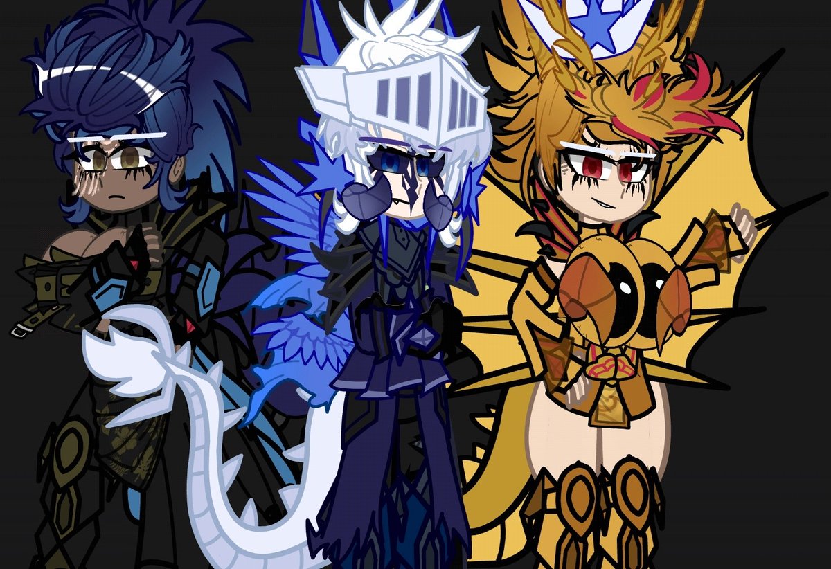 AkatsukiPe54939's tweet image. ~๑◆|[ Ancestrais de Guerra...]|◆๑~

|[ P3droks, Gojira Gaia &amp;amp; Ghido Lilllith ]|

        |[ @Javiera87164922 ]|

Último post da noite, vou dormir, boa noite a todos!

                 ~๑◆♡ + ↻◆๑~

#Gacha #Gachalife #gachasfw #GachaClub #Gachanebula #Gachatuber #FreeRol #Drp