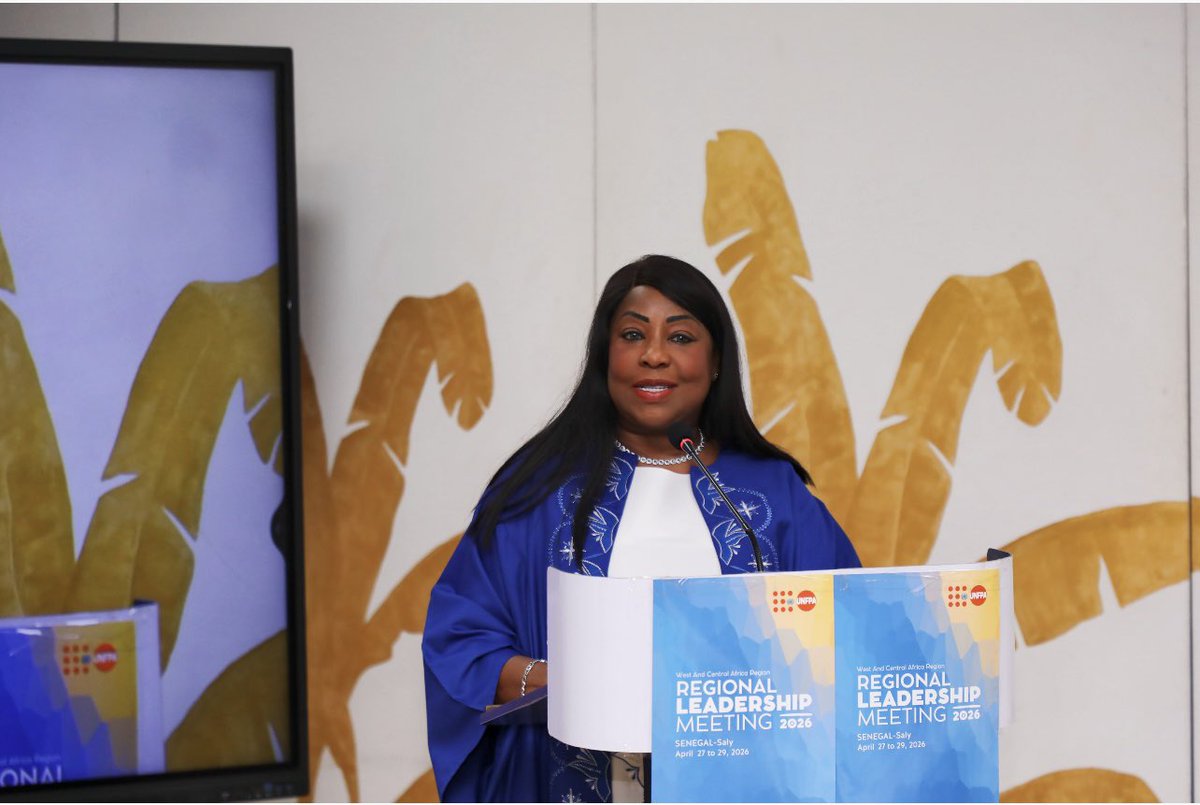 fatma_samoura's tweet image. Special thanks to @SennenHounton for inviting me to address UNFPA West &amp;amp; Central Africa Regional Leadership Meeting. A valuable opportunity to reflect on leadership &amp;amp; delivering impact where it matters most. Let’s lead with purpose &amp;amp; deliver real impact. #Leadership #UNFPA #RLM