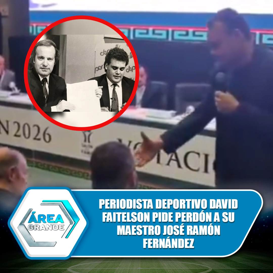 Periodista deportivo David Faitelson pide perdón a su maestro José Ramón Fernández ➡️  bit.ly/4vW6aEC