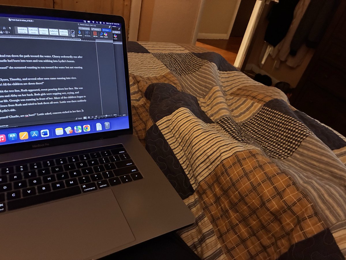 TurneyAuth7909's tweet image. Me writing in bed with 4 pairs of little legs snuggling around me. Children are a blessing and motivate you to do more than you ever thought possible!
#writing #authorlife #momlife