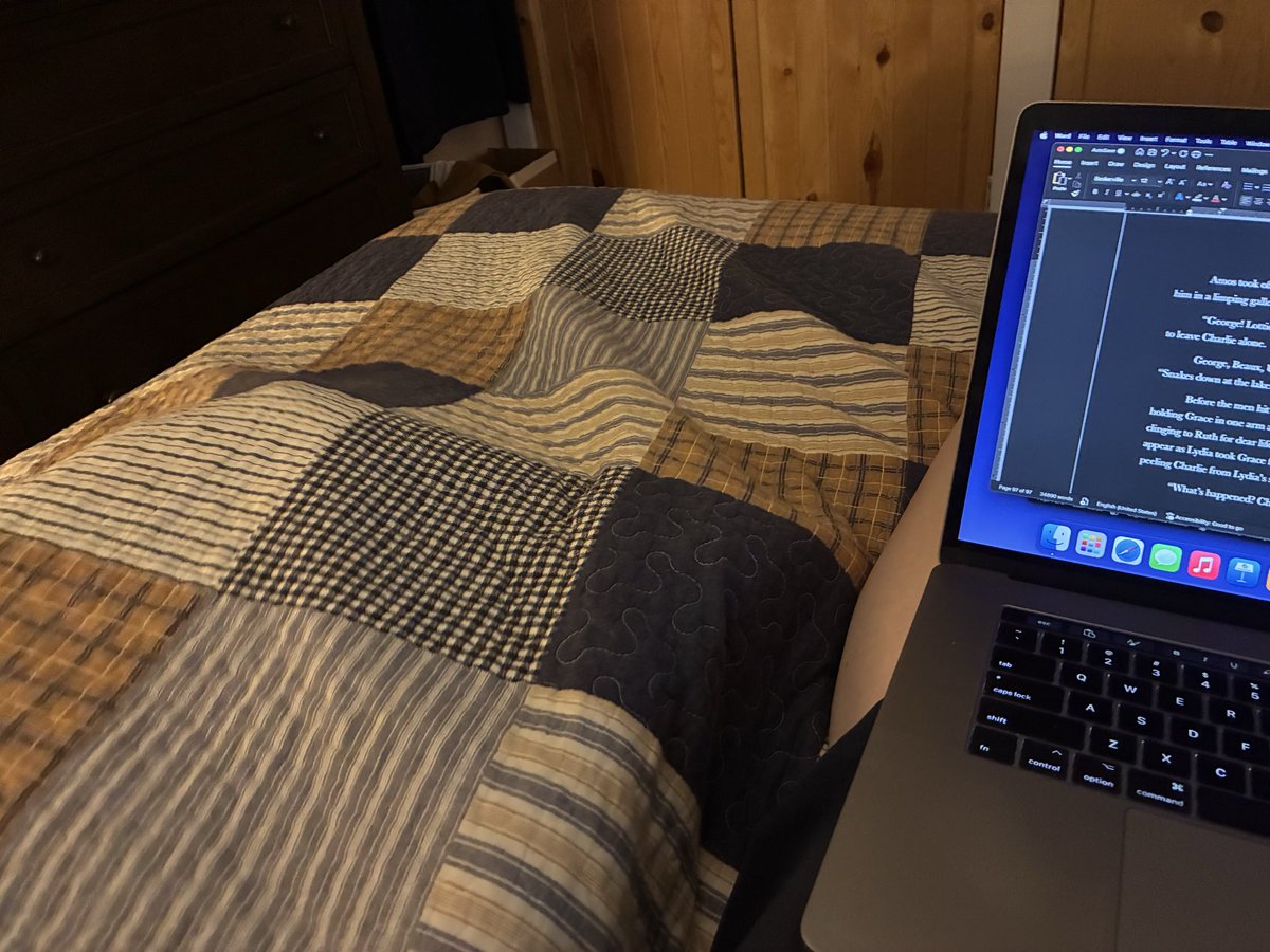 TurneyAuth7909's tweet image. Me writing in bed with 4 pairs of little legs snuggling around me. Children are a blessing and motivate you to do more than you ever thought possible!
#writing #authorlife #momlife