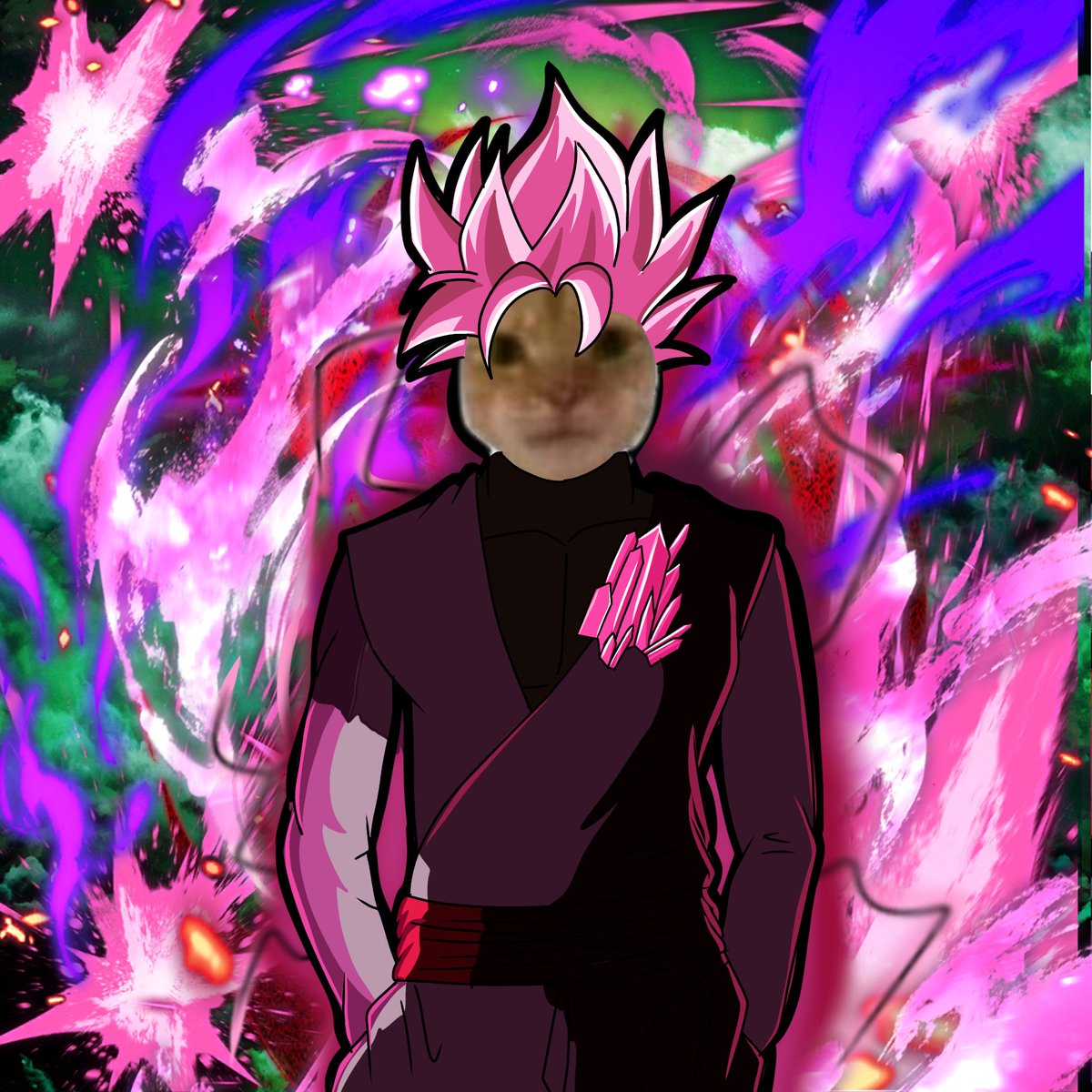 NEW LEGEND
Super Saiyan Rose Ultra Supervillain Catku Black❗️