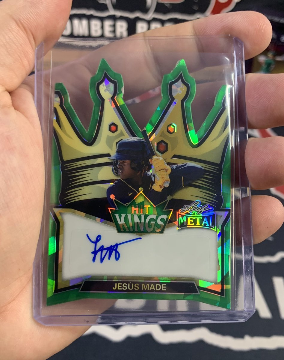 BomberBreaks's tweet image. Leaf Metal Baseball was bringing the 💥 Tonight!
Join our next breaks at BomberBreaks.com ⬅️
@Leaf_Cards #baseballcards #mlb #oneofone #thehobby #sportscards