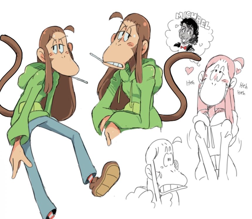#monkeyfication didn’t have to change too much