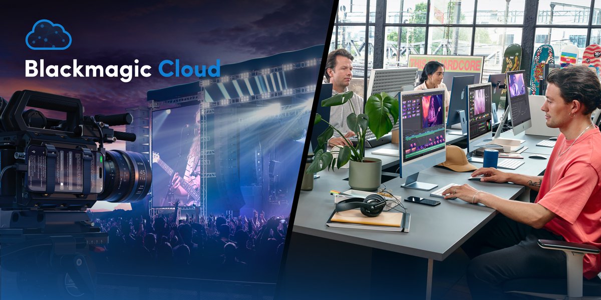 Blackmagic Design tweet media