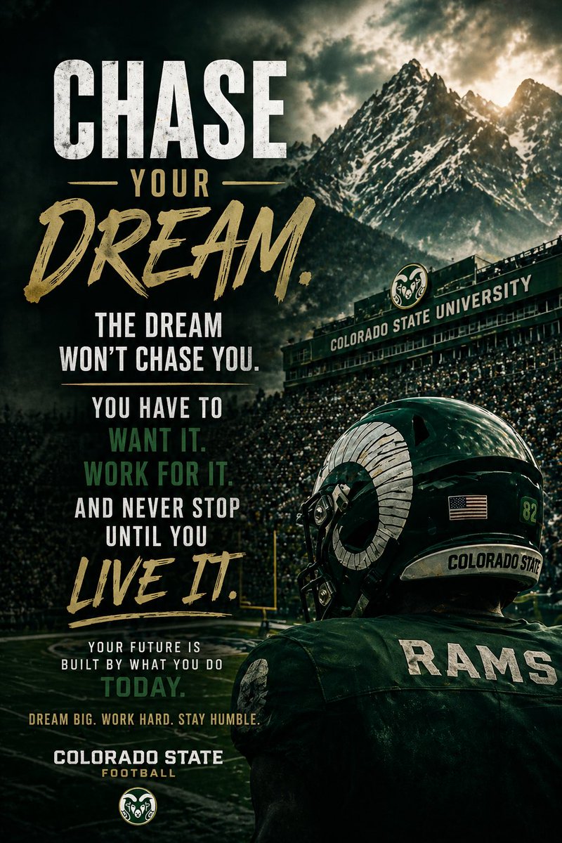 TayLittleton's tweet photo. GO RAMS. 🐏 💚 https://t.co/NiXcMxJlpr